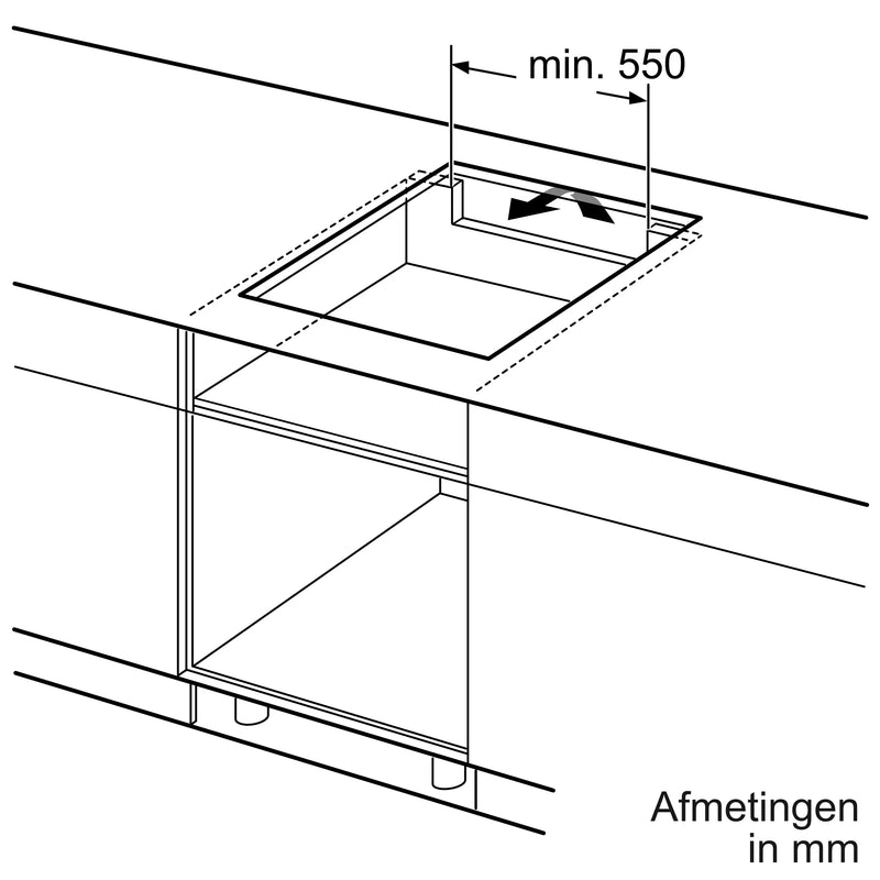 BOSCH || Serie 8 || 60CM || Inductiekookplaat || FlexInductiom || PerfectFry || DirectSelect Premium || PXY675DC1E