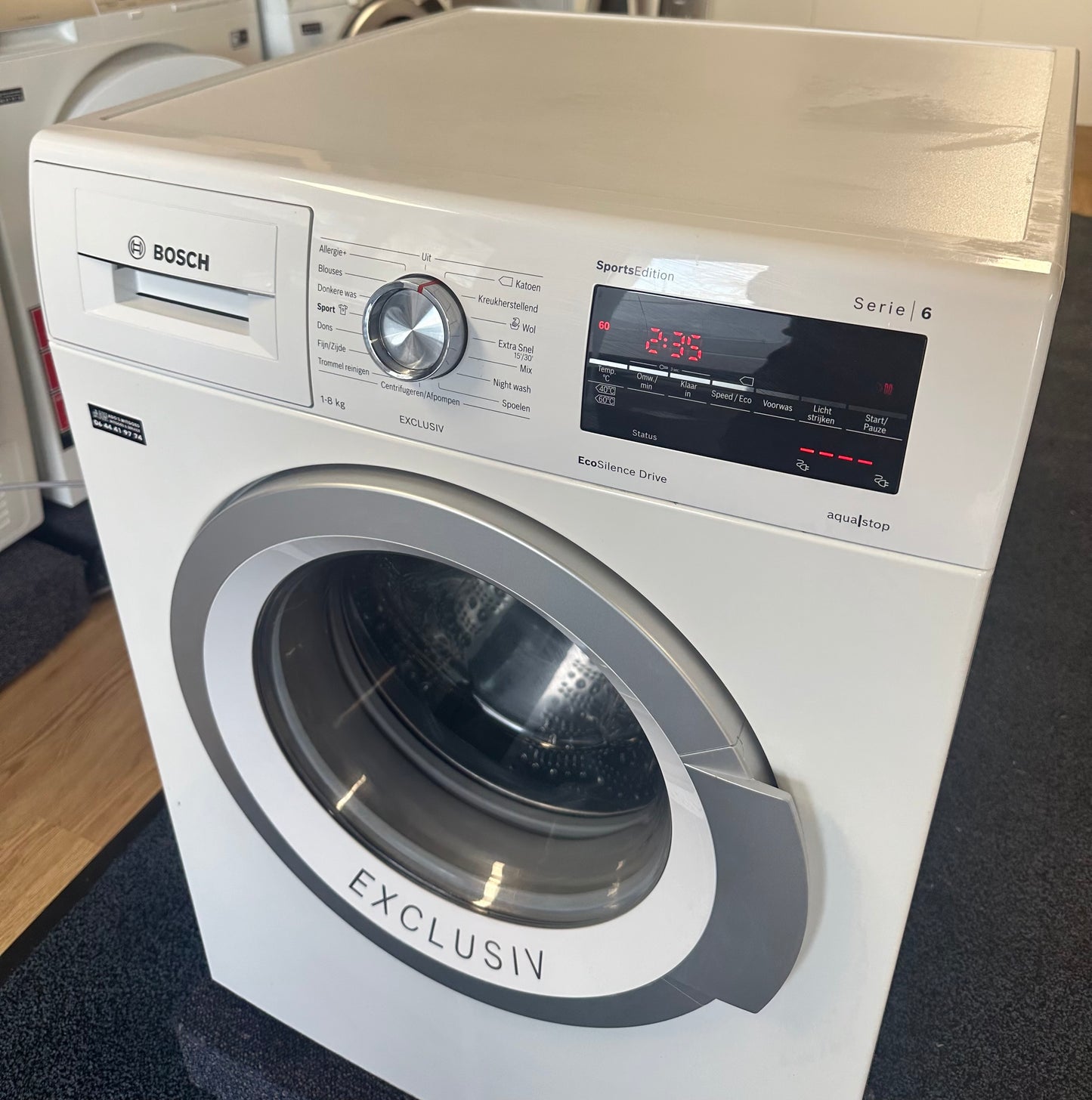 BOSCH Serie 6 8KG A+++ Wasmachine