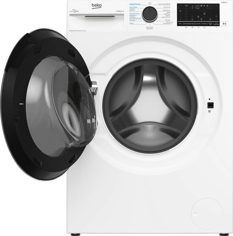 BEKO 12KG WASDROOG-COMBINATIE VRIJSTAAND B3DFT512447W