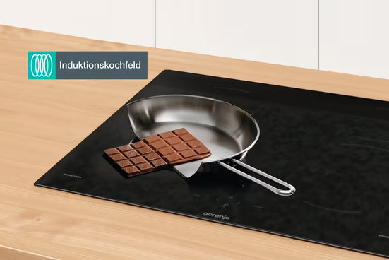GORENJE || 77L || Inbouw || Fornuis || Oven-inductiekookplaat set || 60CM || GentleBake || AirFry || FrozenBake || PerfectGrill || BCSI737DBGOT