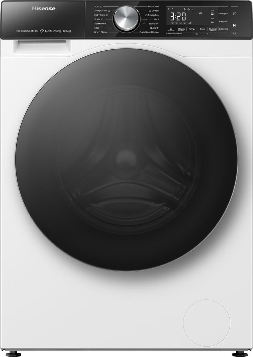 HISENSE 5S WAS-DROOGCOMBINATIE 10.5KG WD5S1045BW