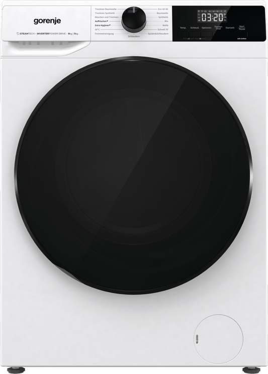 GORENJE STEAMTECH WAS-DROOGCOMBINATIE 8KG WD2A854ADPS