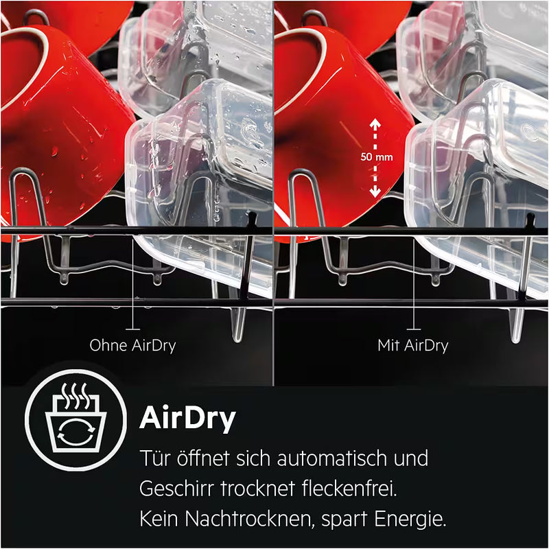 AEG || Vaatwasser || Vrijstaand || MaxiFlex || AirDry || FFB7572APW