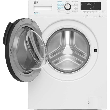 BEKO 8KG WASDROOG-COMBINATIE WDW85141Steam1