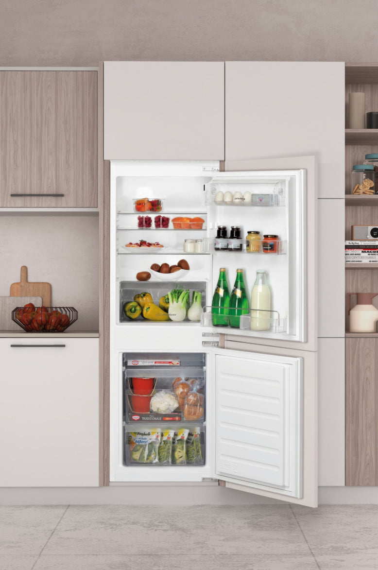 PRIVILEG (BAUKNECHT) || 158CM || Inbouw || Koelkast || Koelvriescombinatie || Sleepdeur || LessFrost || PCI 16S2 ||