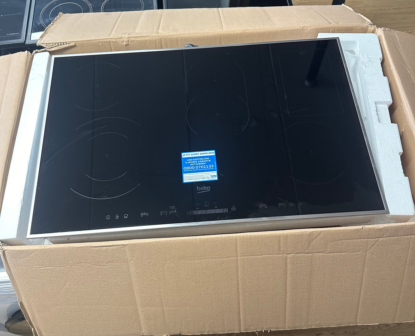 BEKO HIC 85502 TX Keramische inbouwkookplaat