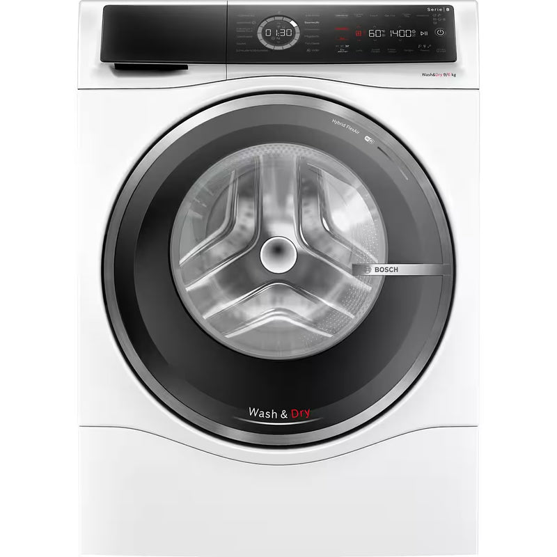 BOSCH Serie 8 || 9KG || Was-droogcombinatie || HomeConnect || SpeedPerfect || IronAssist || intelligentDry || WNC244070