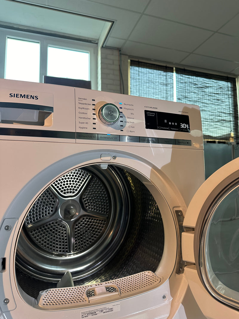 SIEMENS || IQ700 || 8KG || SelfCleaning || WARMTEPOMPDROGER || VOORLADER ||