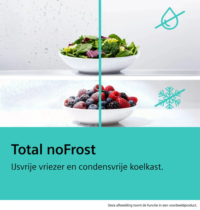 SIEMENS || IQ500 || Koelvriescombinatie || Koelkast || NoFrost || 363L || A || KG39NAIAU