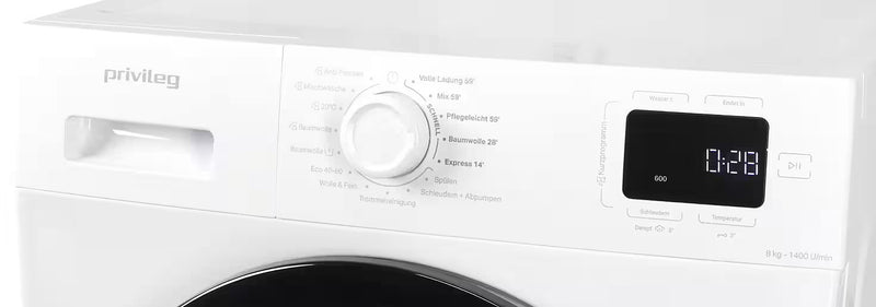 PRIVILEG (BAUKNECHT) || 8KG || Wasmachine || A || Quick Cycles || Stoom || PWF 874A MY TIME DE ||