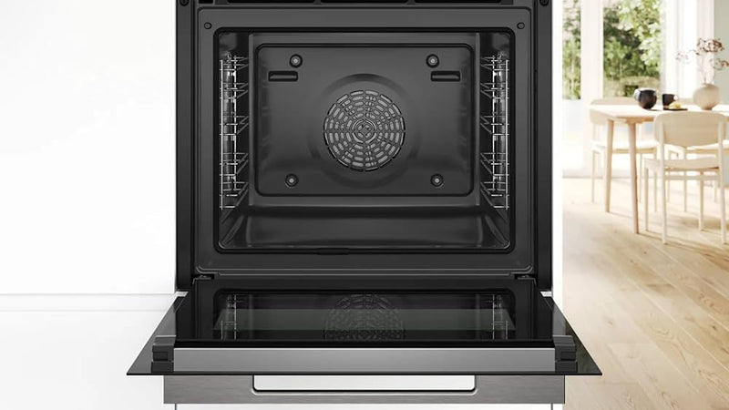 BOSCH || SERIE 8 || COMBI-STOOMOVEN || INBOUW || AirFry || HomeConnect || 71L || Pyrolyse || HRG7764B1