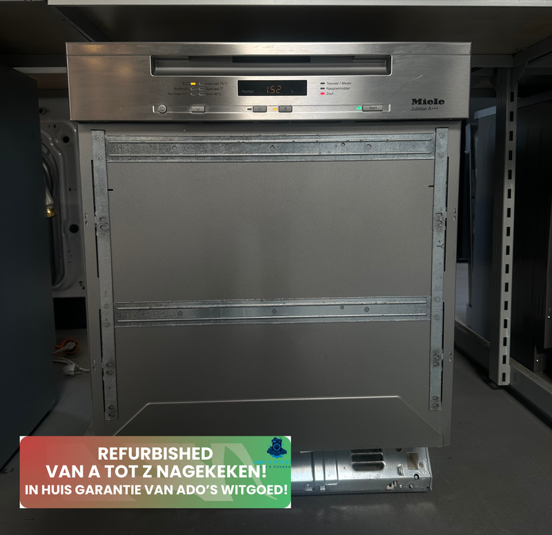 MIELE || JUBILEE A+++ || HALF GEINTEGREERDE || INBOUW ||VAATWASSER || AutoOpen || 3D BESTEKLADE ||