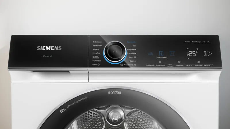 SIEMENS || IQ700 || 9KG || Warmtepompdroger || 56dB || SelfCleaning || HomeConnect || intelligentDrying || WQ46B2D41