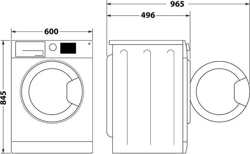 PRIVILEG (BAUKNECHT) || 7KG || Wasmachine || Steam || Quick Cycles || PWF 774A My Time DE