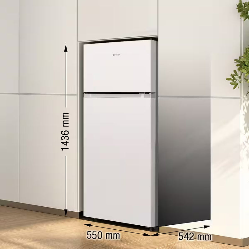 GORENJE || 143CM || Koelkast || Koelvriescombinatie || CrispZone || 206L || 55CM || RF4142PW4