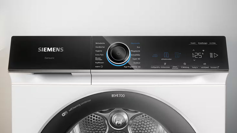 SIEMENS || IQ700 || 9KG || Warmtepompdroger || 56dB || SelfCleaning || HomeConnect || intelligentDrying || WQ46B2D41