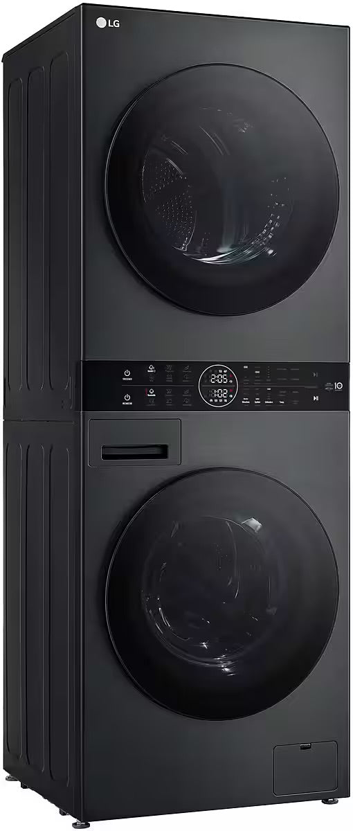 LG || WashTower || 12KG || TurboWash || Steam AllergyCare || Was-droogcombinatie || WT1210BBF