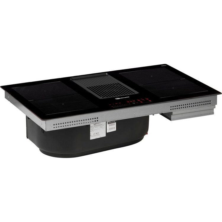 BAUKNECHT BVH80 Venting Flexi Inductiekookplaat met geïntegreerde afzuiging