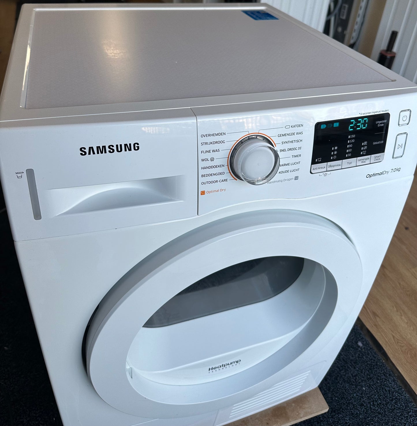 SAMSUNG OptimalDry Warmtepompdroger A+++