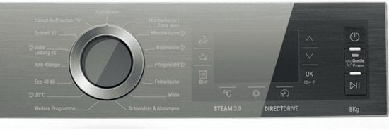 BAUKNECHT GentlePower 8KG Wasmachine vrijstaand voorlader B8 W846WB