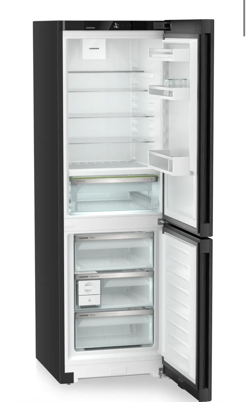 LIEBHERR || NoFrost || BioFresh || 320L || Koelkast || Koelvriescombinatie || BlackSteel || CBNbda 5223-22 Pl