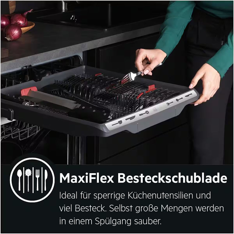 AEG || Inbouw || Vaatwasser || Volledig Integreerbaar || ComfortLift || MaxiFlex || QuickSelect || FSE7572AP