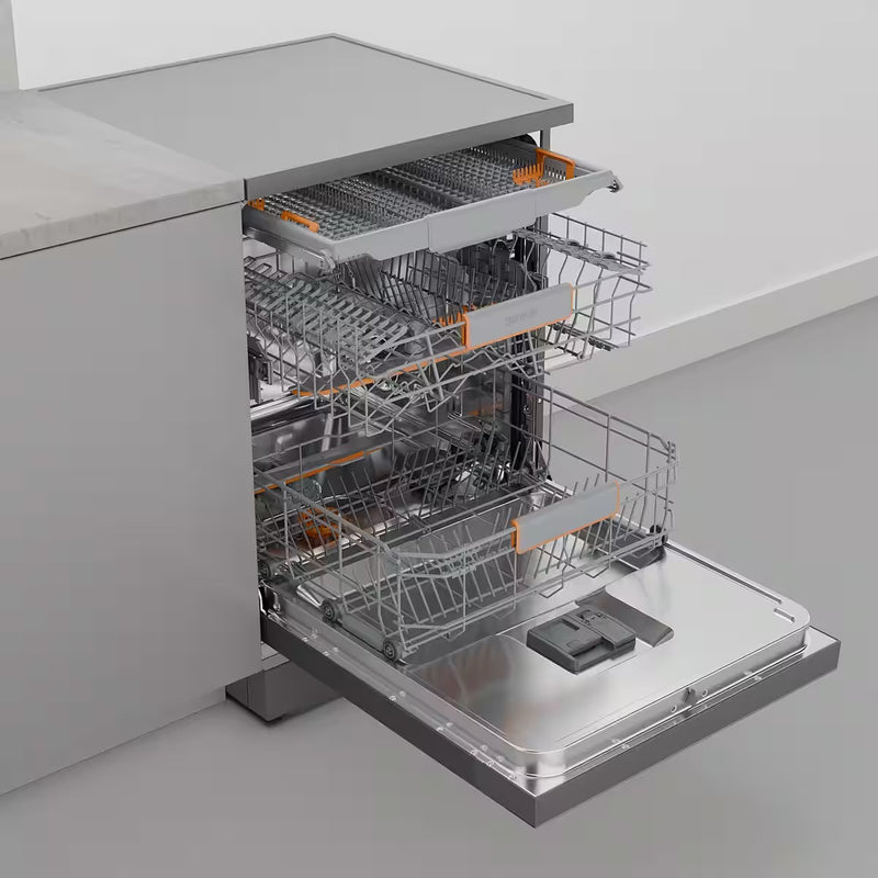 GORENJE || RVS || VAATWASSER || VRIJSTAAND || 16 COUVERTS || WiFi || AutoOpen || PowerDrive || TotalDry || GS673A96X ||