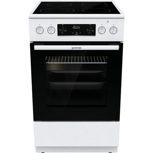 GORENJE 50CM Keramisch fornuis 70L VRIJSTAAND GECS5C71WPEOT