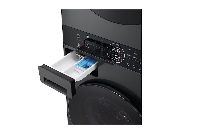 LG || WashTower || 12KG || TurboWash || Steam AllergyCare || Was-droogcombinatie || WT1210BBF
