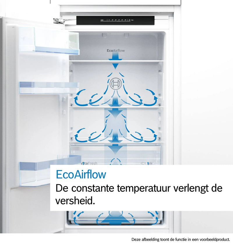 BOSCH || Serie 6 || 122CM || Inbouw || Koelkast || VitaFresh || SoftClose || KIL42ADD1