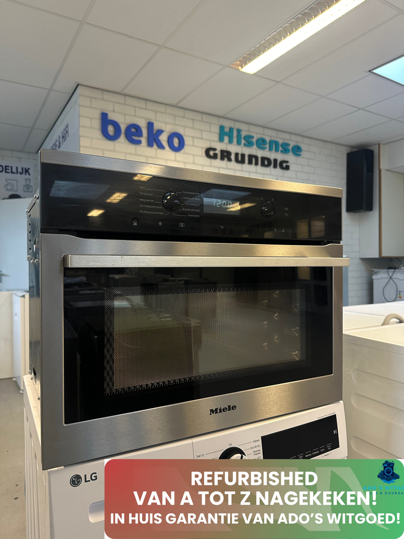 MIELE || Inbouw || Combi-oven || 43L || 45CM || HeteluchtPlus || PerfectClean || Rapid PreHeat