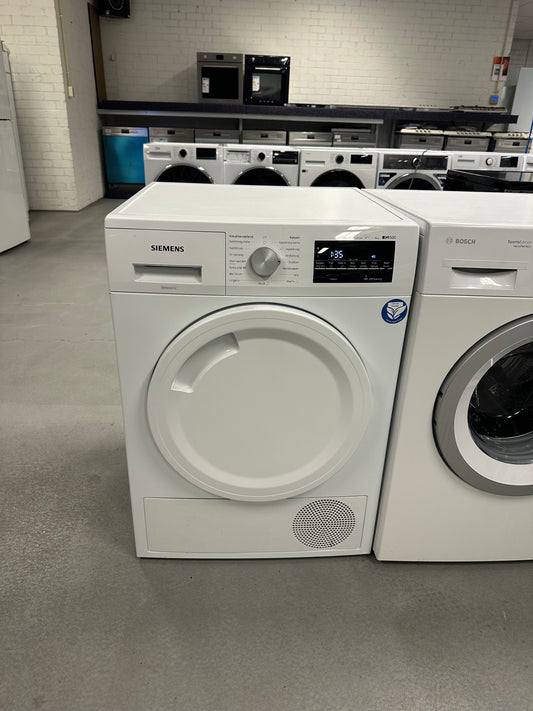 SIEMENS IQ500 8KG WARMTEPOMPDROGER VRIJSTAAND
