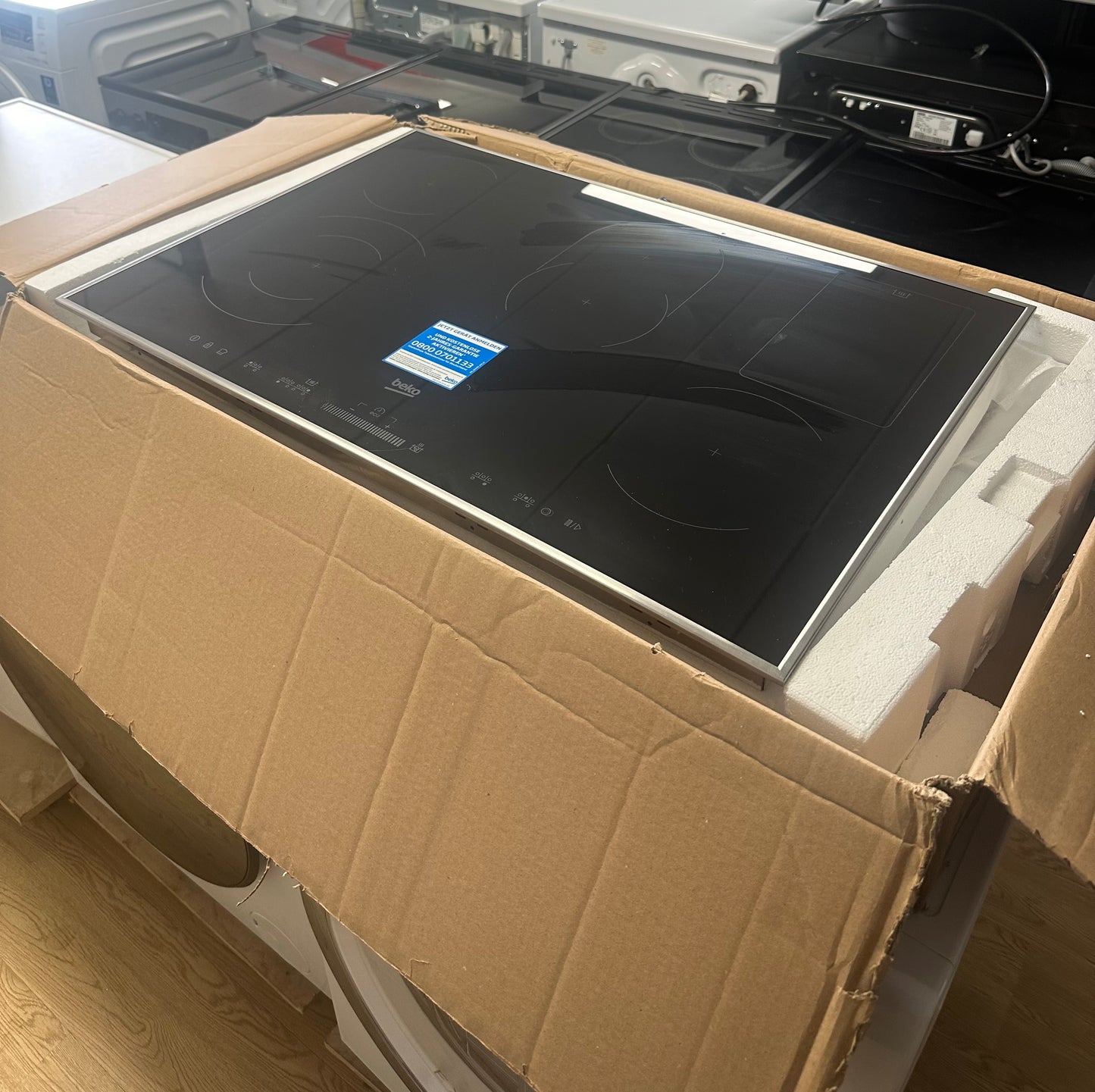 BEKO HIC 85502 TX Keramische inbouwkookplaat