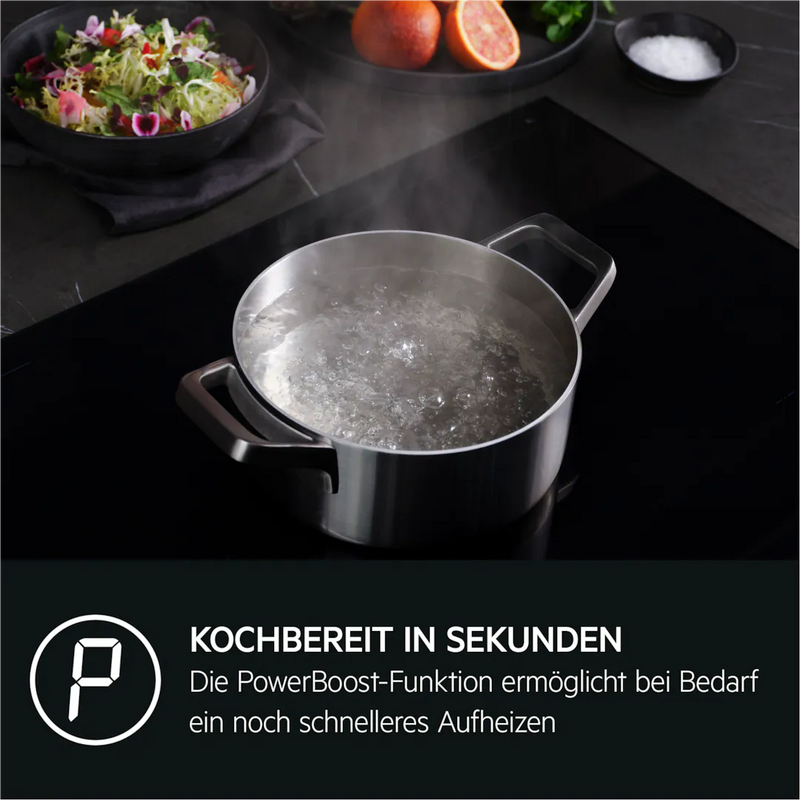 AEG 6000 || 80CM || Flex || Inductiekookplaat || Hob²Hood® || DoubleBridge || TK85IM0FRB