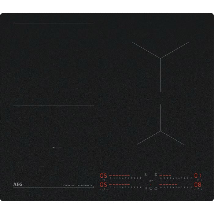 AEG 7000 || 60CM || Inductiekookplaat || SenseBoil® || SaphirMatt® || Hob2Hood || FlexiBridge || TI64IB1FIZ