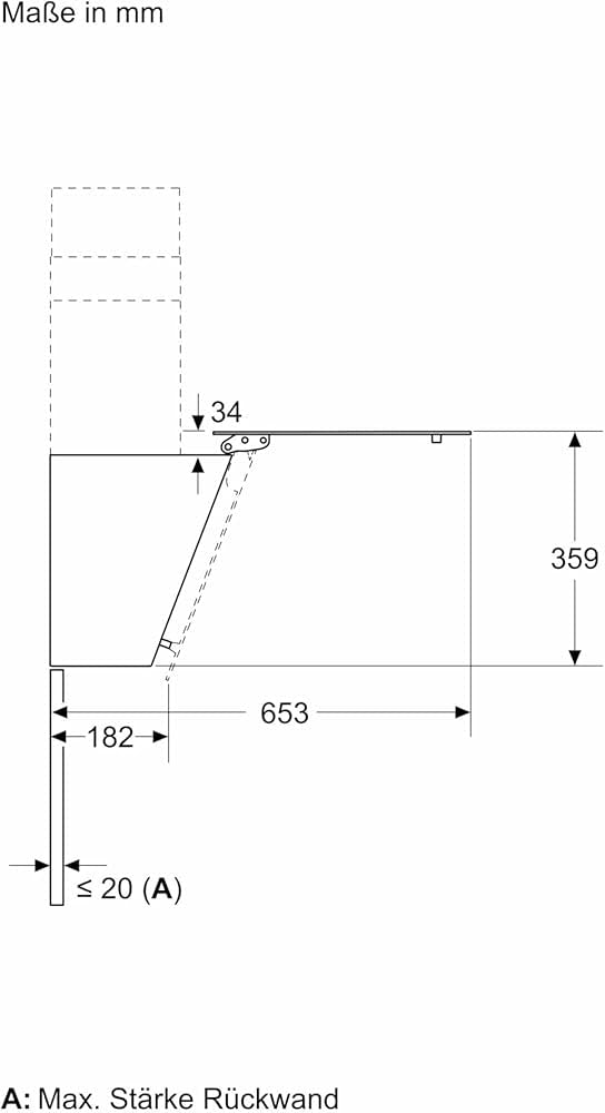 SIEMENS || Wandafzuigkap || 60CM || 430 m³/uur || 46dB || LC65KDK20 ||