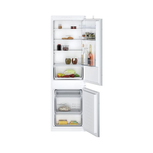 NEFF || 178CM || Inbouw || Koelkast || Koelvries || Sleepdeur || LowFrost || 35dB || KI5861SE0