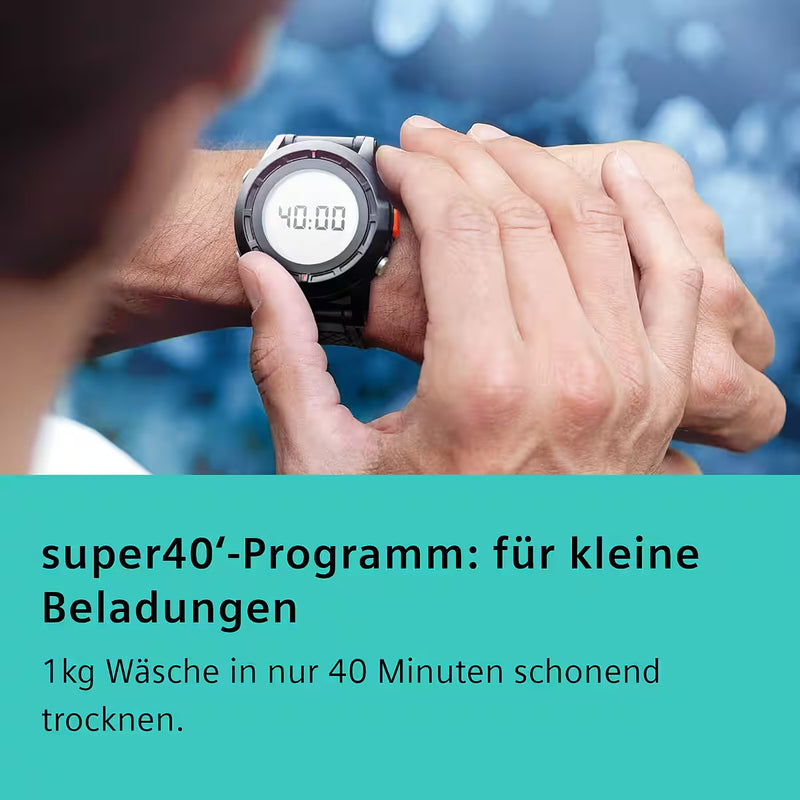 SIEMENS || IQ700 || 9KG || Warmtepompdroger || 56dB || SelfCleaning || HomeConnect || intelligentDrying || WQ46B2D41