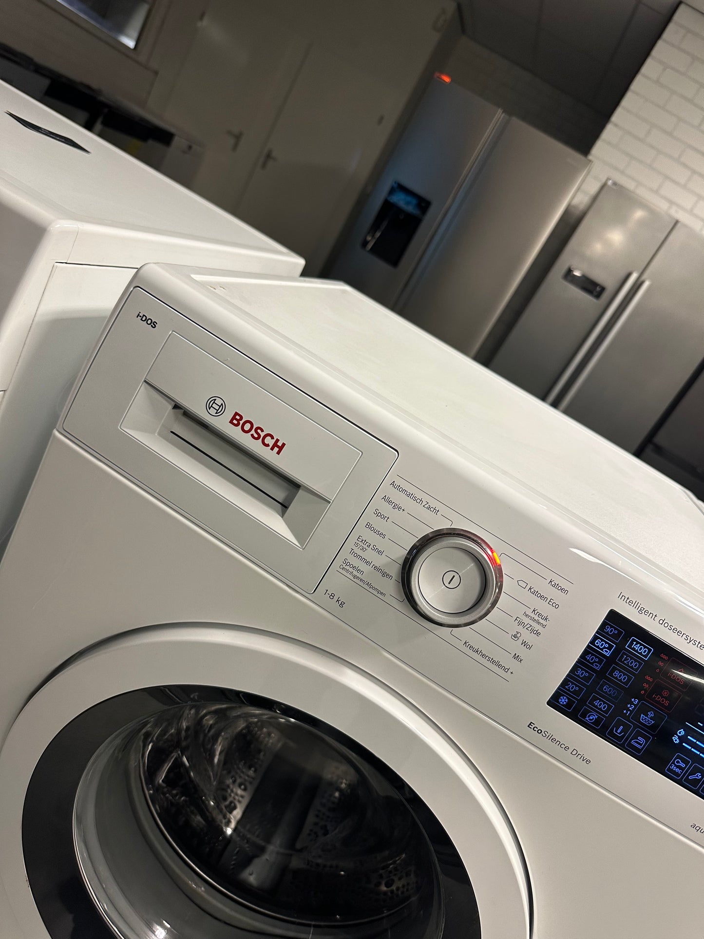 BOSCH SERIE 6 I-DOS 8KG A+++ -30% WASMACHINE VRIJSTAAND VOORLADER