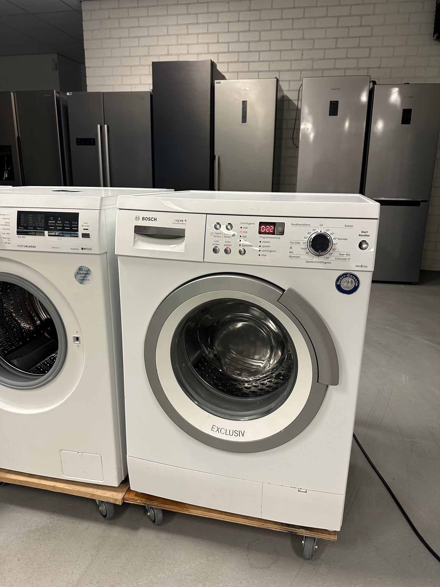 BOSCH LOGIXX 8 8KG A+++ WASMACHINE VRIJSTAAND VOORLADER