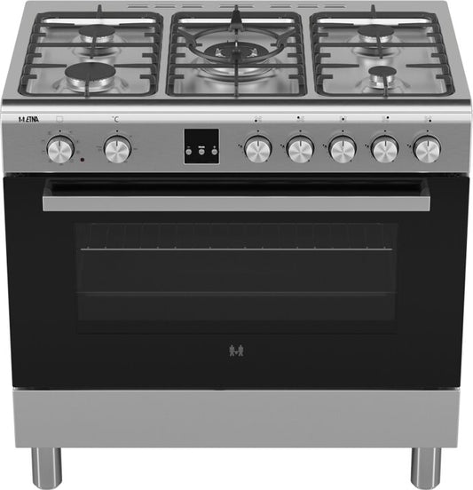 ETNA FG190RVS GASFORNUIS 90CM 5PITS