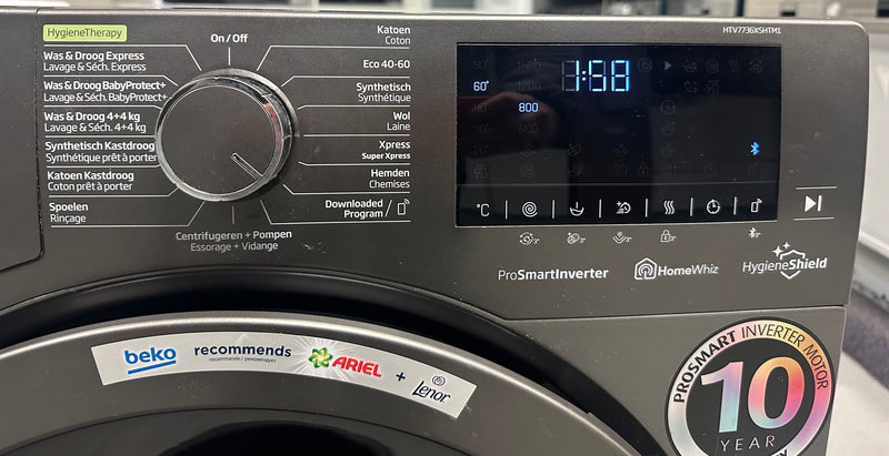 BEKO || WASDROOG-COMBINATIE || 7KG || VOORLADER || HomeWhiz || HTV7736XSHTM1 ||