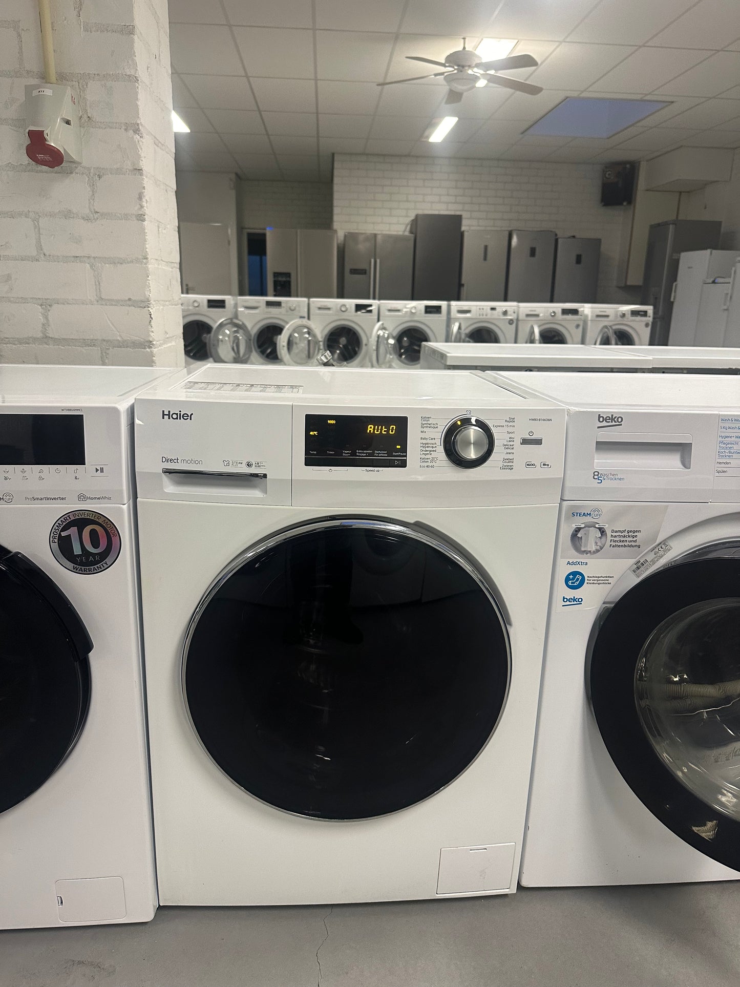 HAIER SERIE 636 8KG WASMACHINE 1600T VOORLADER