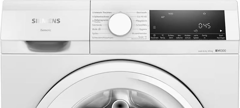 SIEMENS || 9KG || Was-droogcombinatie || autoDry || speedPack L || iQdrive || WN34A141