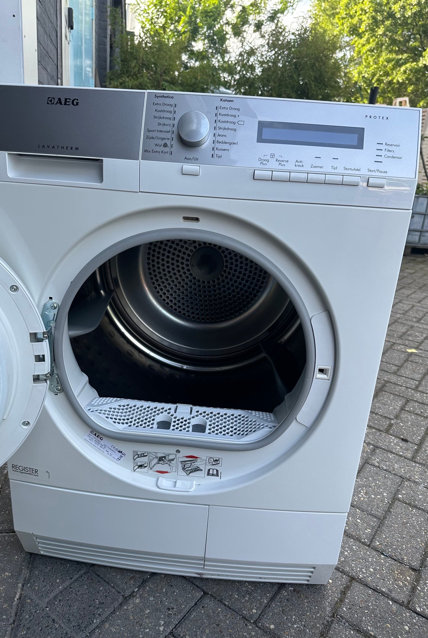 AEG LAVATHERM PROTEX 7KG Warmtepompdroger A++