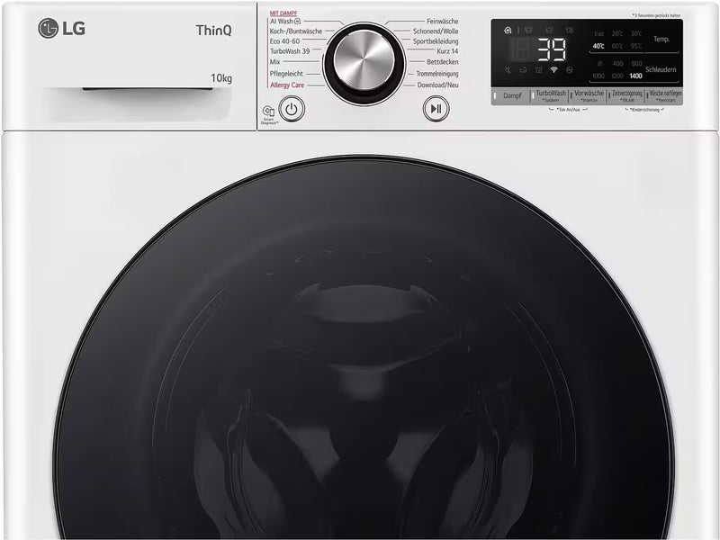 LG || ThinQ || 10KG || Wasmachine || Steam || WiFi || TurboWash 360 || F4WR700Y
