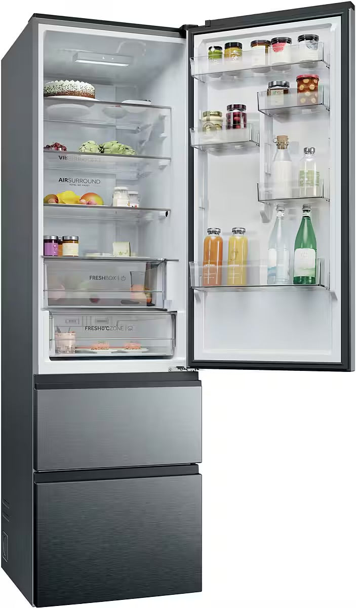 HAIER || 3D || Koelkast || Koelvriescombinatie || No Frost || 406L || MyZone || Daylight LED || HTR3620CNMP