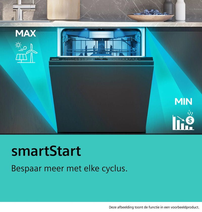 SIEMENS XXL || Vaatwasser || Inbouw || Volledig integreerbaar || infoLight || VarioSpeed Plus || SX63EX22AE