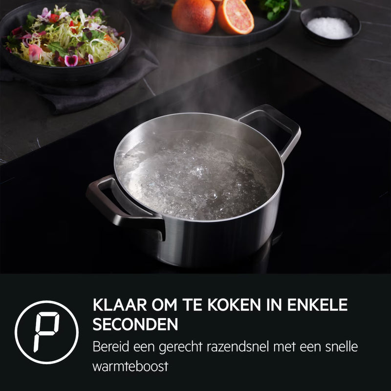 AEG 7000 || 60CM || Inductiekookplaat || SenseBoil® || SaphirMatt® || Hob2Hood || FlexiBridge || TI64IB1FIZ