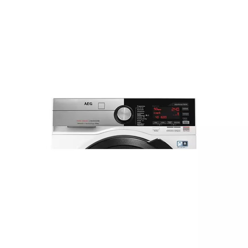 AEG 9000 || 9KG || Was-droogcombinatie || Warmtepomp || SensiDry || ProSteam || DualSense || 1600T || L9WEF80690